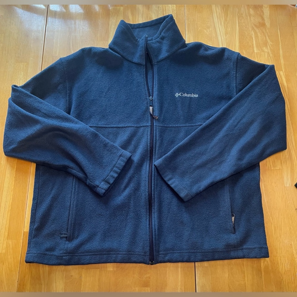 Columbia Zip Up Fleece - Men's XL